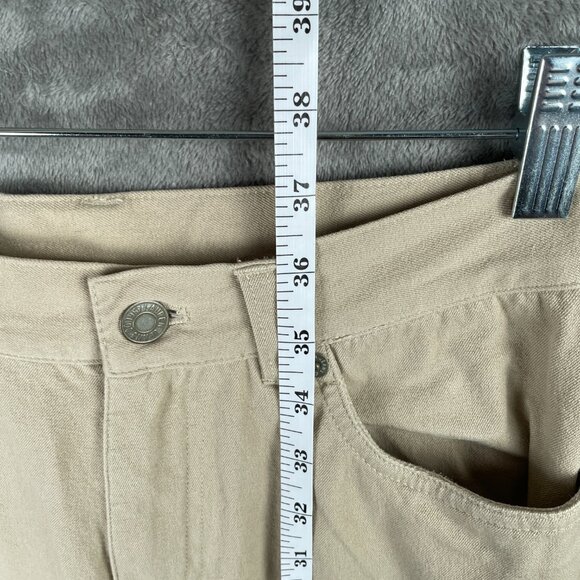 Lauren Jeans Co Ralph Lauren Khaki Pants Women’s 4P Petite Light Tan Stretch - Picture 6 of 8